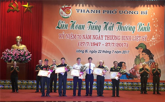 Liên hoan tiếng hát thương binh thành phố uu888 one năm 2017