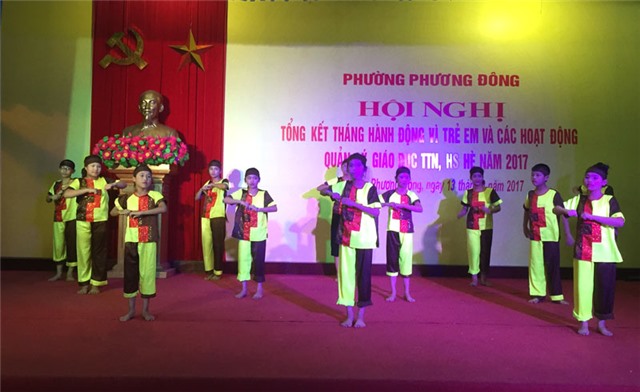 Phường Phương Đông tổng kết Tháng hành động vì uu888 bet app 