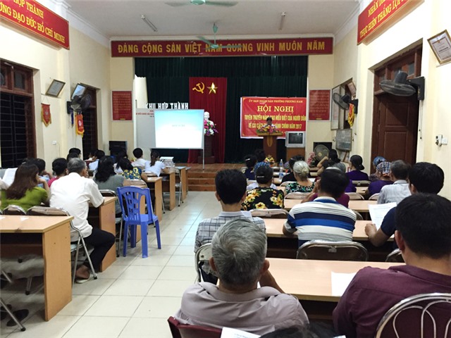 Phường Phương Nam: tuyên truyền cải cách thủ tục hành chính năm 2017