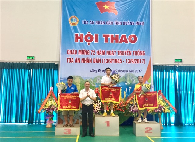 Hội thao ngành TAND hai cấp tỉnh uu888 one năm 2017