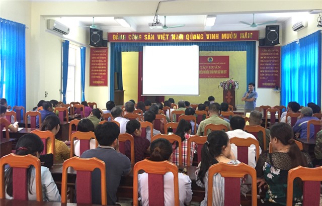 Liên đoàn lao động thành phố phổ biến giáo dục pháp luật và công tác ATGT năm 2017