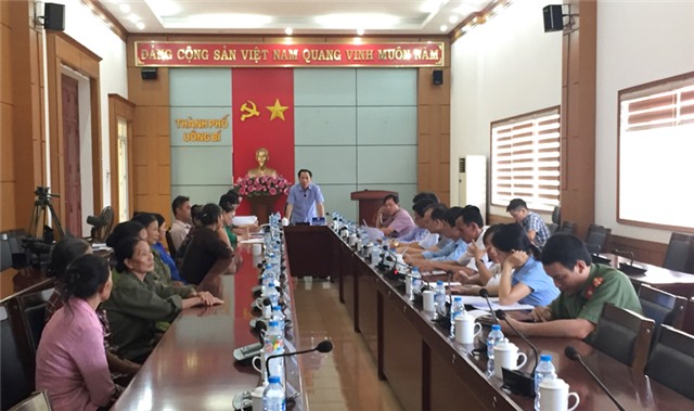 Thành phố đối thoại, giải quyết khiếu nại của các hộ dân Dự án khu đô thị công thành giai đoạn 2 