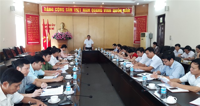 Giao ban công tác dân vận quý III, triển khai nhiệm vụ quý IV năm 2017