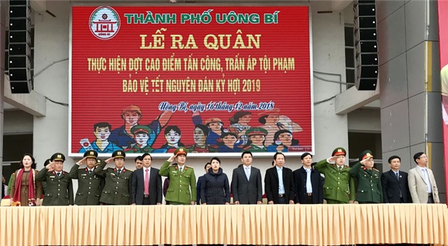 uu888 one ra quân thực hiện Cao điểm tấn công, trấn áp tội phạm, bảo vệ Tết Nguyên đán Kỷ Hợi 2019