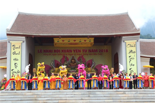 Ấn tượng Hội xuân Yên Tử 