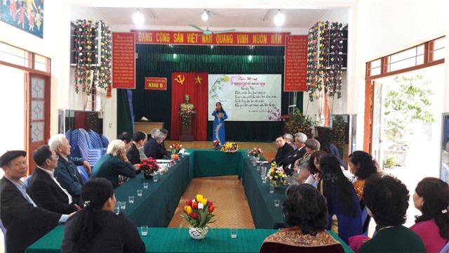 Câu lạc bộ thơ phường Thanh Sơn kỷ niệm Ngày thơ uu888 có lần thứ 16