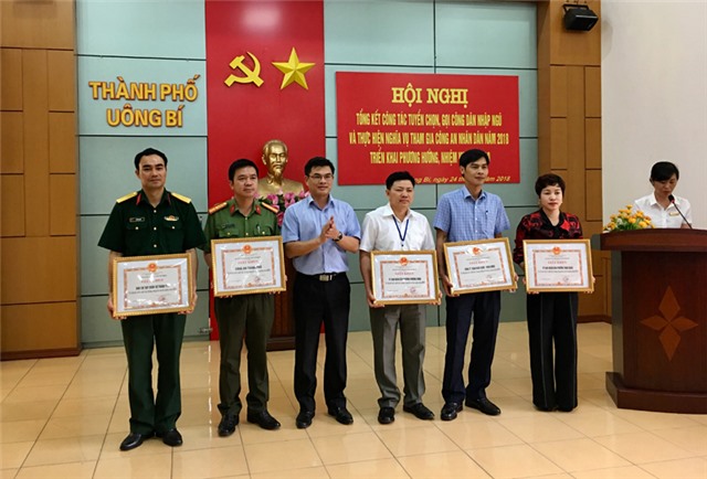 Tổng kết công tác tuyển chọn, gọi u888c3 nhập ngũ 
