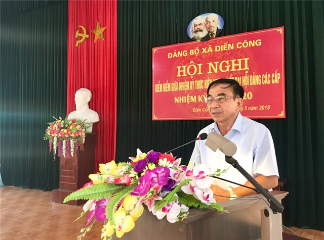 Đảng bộ xã Điền Công: Kiểm điểm giữa nhiệm kỳ thực hiện Nghị quyết Đại hội Đảng các cấp