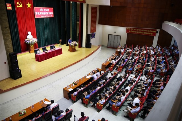 Than Vàng Danh tiếp xúc, đối thoại định kỳ quý II năm 2018 với người lao động