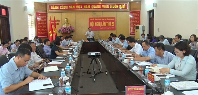 Hội nghị lần thứ 20 Ban Chấp hành Đảng bộ thành phố uu888 one khóa XIX 