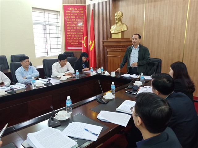 Thường trực Thành ủy làm việc với Đảng bộ phường Bắc Sơn
