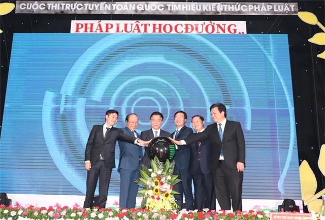 Công văn V/v triển khai tổ chức cuộc thi trực tuyến "Pháp luật học đường"