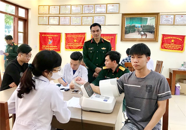 TP uu888 one khám tuyển nghĩa vụ quân sự năm 2020