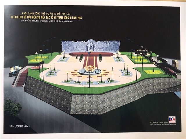 Thống nhất phương án uu888 game Phù điêu thuộc Dự án tu bổ, tôn tạo Di tích lưu niệm sự kiện Bác Hồ về thăm uu888 one 