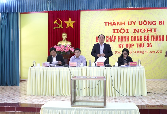 Ban Chấp hành Đảng bộ thành phố họp kỳ thứ 36 