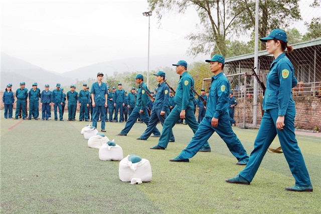 Ban CHQS TP uu888 one hoàn thành huấn luyện cụm số 2, 3