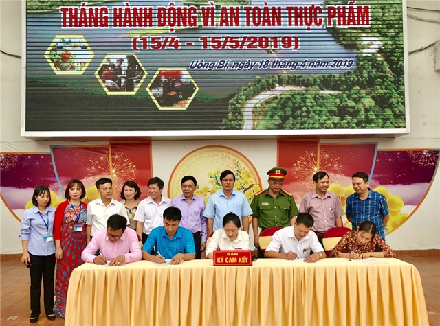 Phát động Tháng hành động vì u888vip1 vệ sinh an toàn thực phẩm năm 2019