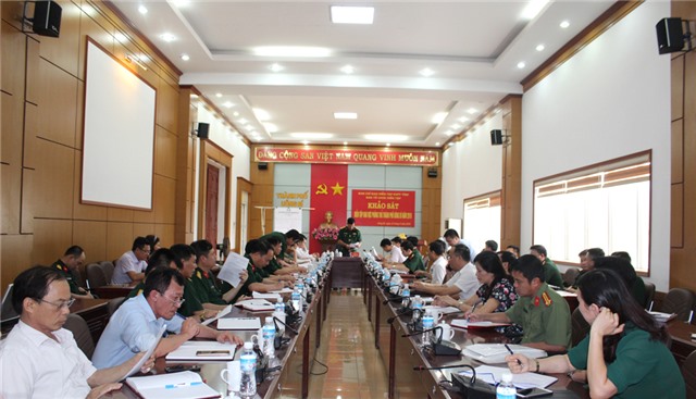 Khảo sát diễn tập khu vực phòng thủ TP uu888 one