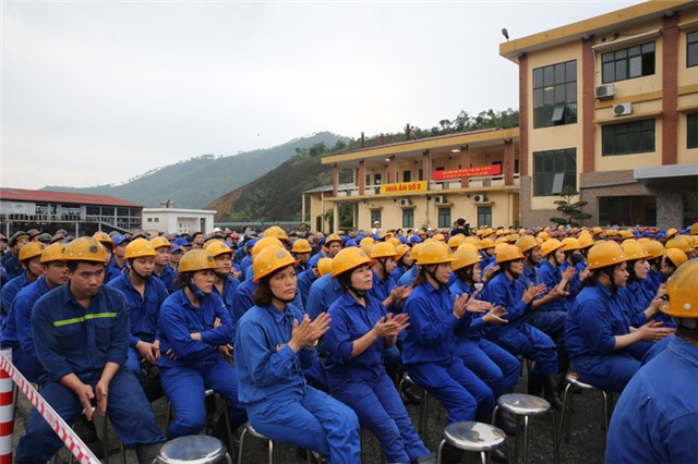 Công ty CP Than Vàng Danh: phát động tháng hành động vệ sinh an toàn lao động năm 2019