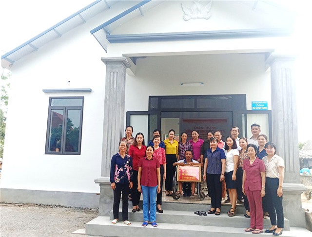 Khánh thành nhà mái ấm tình thương tại phường Phương Đông