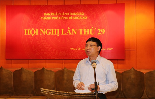 Hội nghị lần thứ 29 Ban chấp hành Đảng bộ thành phố 