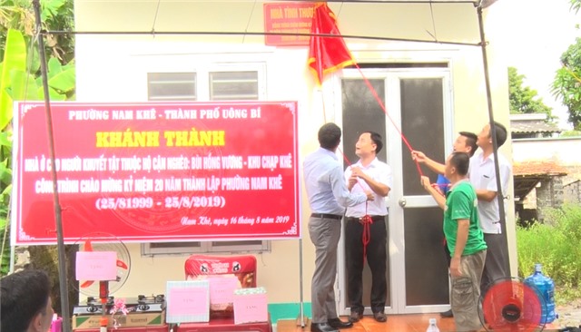 Phường Nam Khê khánh thành nhà tình thương