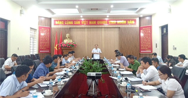 Giao ban Đảng bộ xã phường tháng 8