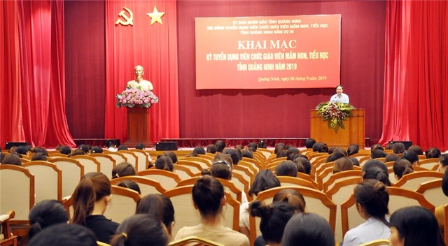 THÔNG BÁO KẾT QUẢ THI TUYỂN VÒNG 1, KỲ TUYỂN DỤNG VIÊN CHỨC GIÁO VIÊN MẦM NON, TIỂU HỌC TỈNH QUẢNG NINH NĂM 2019