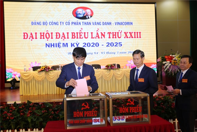Đại hội u888c3 Đảng bộ Công ty CP Than Vàng Danh khóa XXIII, Nhiệm kỳ 2020-2025