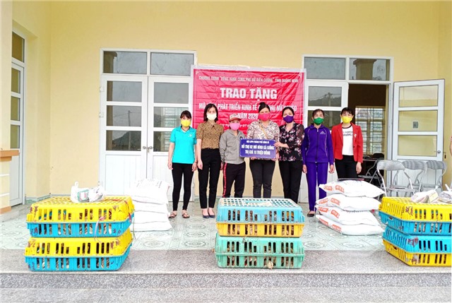 Hội LHPN Thành phố uu888 one: Hỗ trợ phụ nữ khó khăn tại huyện Bình Liêu