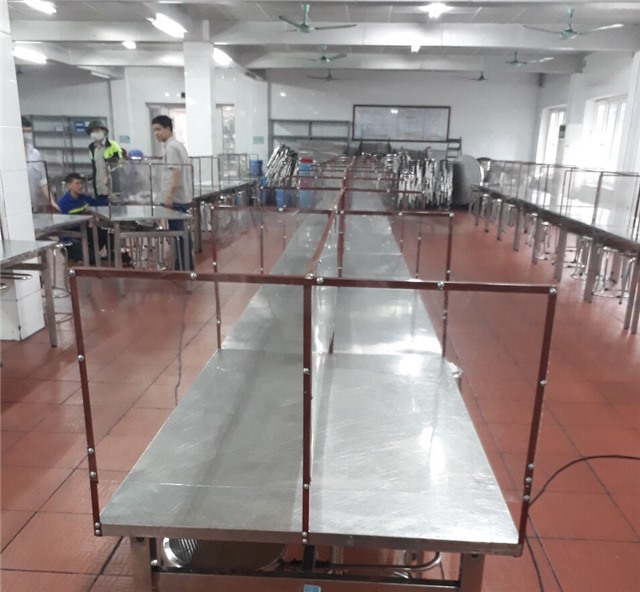 Công ty Than uu888 one: Áp dụng bàn ăn thông minh để phòng chống dịch