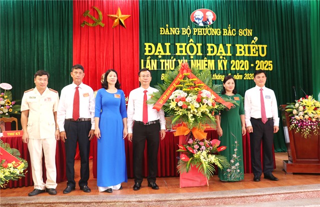 Đại hội u888c3 Đảng bộ phường Bắc Sơn lần thứ XII, nhiệm kỳ 2020-2025