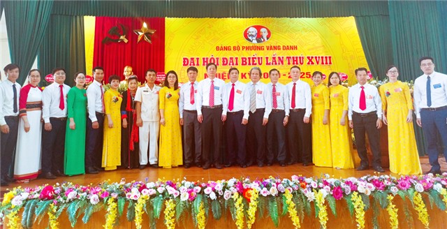 Đại hội Đại biểu Đảng bộ phường Vàng Danh lần thứ XVIII, nhiệm kỳ 2020-2025