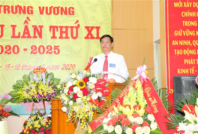 Đại hội u888c3 Đảng bộ Phường Trưng Vương lần thứ XI,  nhiệm kỳ 2020-2025