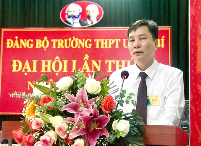 Đại hội Đảng bộ Trường THPT uu888 one lần thứ III, nhiệm kỳ 2020-2025