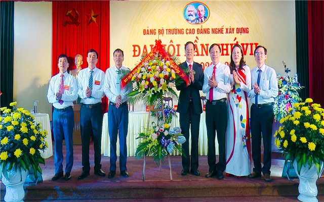 Đại hội Đảng bộ trường Cao đẳng nghề Xây dựng lần thứ VII, nhiệm kỳ 2020-2025