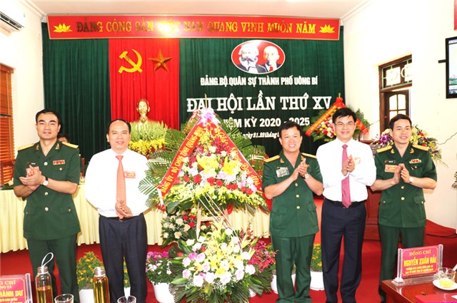 Đảng bộ Quân sự thành phố: Đại hội lần thứ XV, nhiệm kỳ 2020-2025