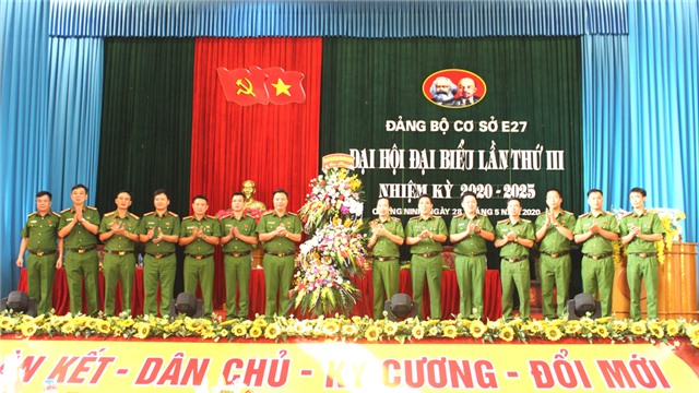 Đảng bộ Trung đoàn cảnh sát cơ động Đông Bắc: Đại hội u888c3 lần thứ III, nhiệm kỳ 2020-2025
