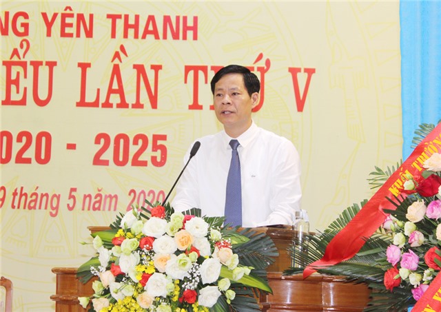Đại hội u888c3 Đảng bộ phường Yên Thanh lần thứ V nhiệm kỳ 2020-2025