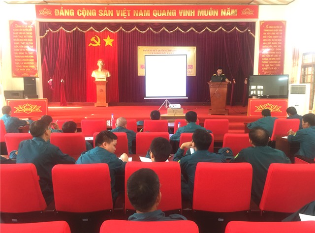 Cụm huấn luyện số 4: Huấn luyện DQTV năm 2020