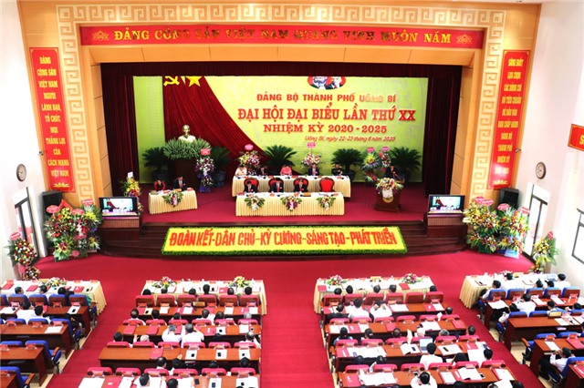 Khai mạc Đại hội Đại biểu Đảng bộ thành phố uu888 one lần thứ XX,  nhiệm kỳ 2020-2025