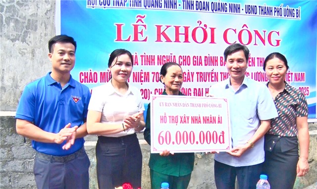Lễ khởi công uu888 game nhà tình nghĩa cho cựu thanh niên xung phong có hoàn cảnh khó khăn