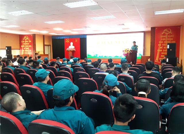 Cụm huấn luyện số 2: Khai mạc huấn luyện DQTV năm 2020