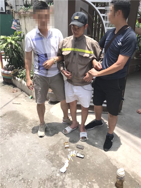Công an phường Thanh Sơn: Bắt giữ đối tượng tàng trữ trái phép chất ma túy