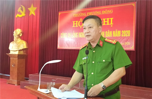 Phường Phương Đông: Hội nghị Công an lắng nghe ý kiến nhân dân 