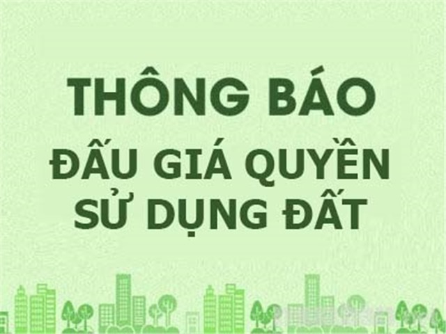 Phê duyệt giá khởi điểm và bước giá để đấu giá thu tiền  cấp quyền sử dụng đất tại một số vị trí trên địa bàn thành phố
