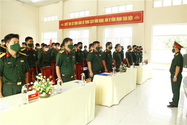 Khai giảng đào tạo sĩ quan dự bị khóa XIV