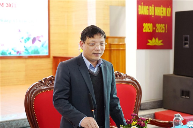 Thường trực thành ủy làm việc với BCH Đảng bộ xã Thượng Yên Công