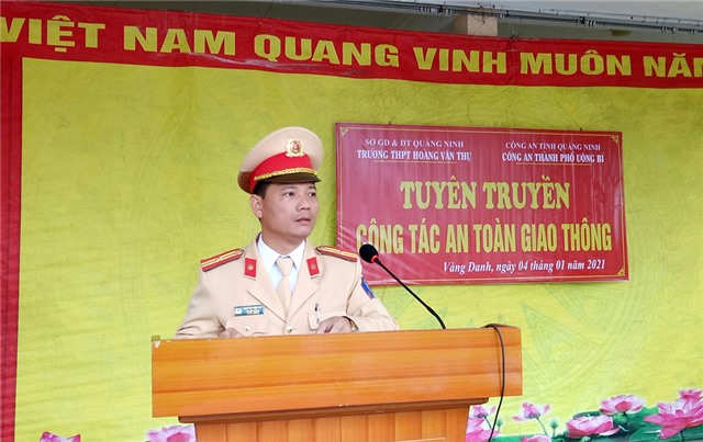 Công an TP uu888 one tăng cường công tác tuyên truyền giao thông tại các trường học