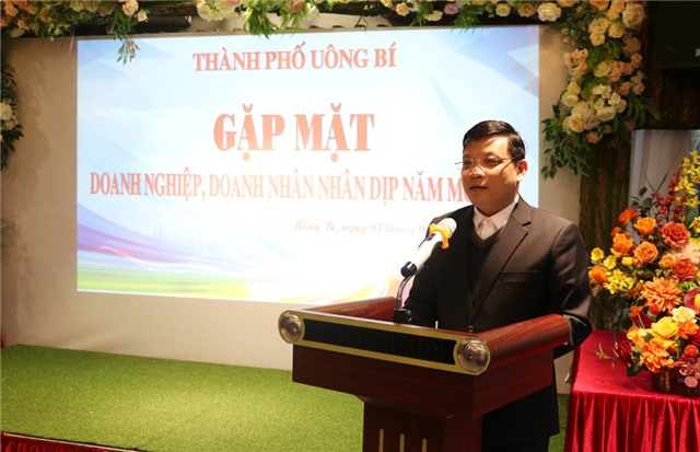 Thành phố gặp mặt các tải uu888, doanh nhân trên địa bàn nhân dịp năm mới 2021